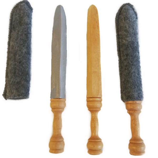 Handgefertigtes Schwert - 15cm lang